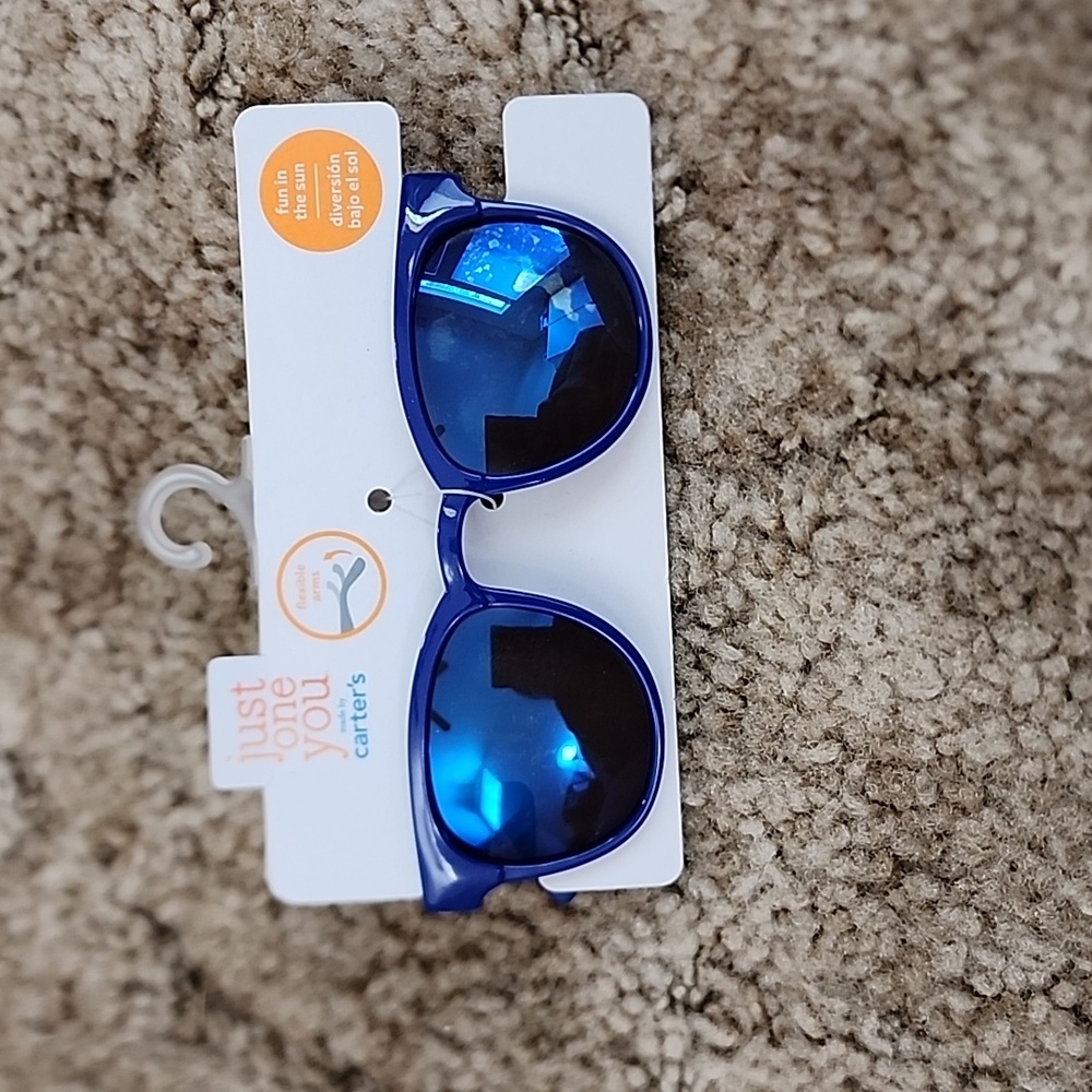 Carter's Baby Boys' Blue Fun In The Sun Sunglasses One Size